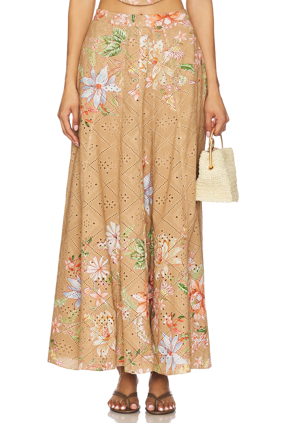 

Длинная юбка X revolve Hemant And Nandita, beige