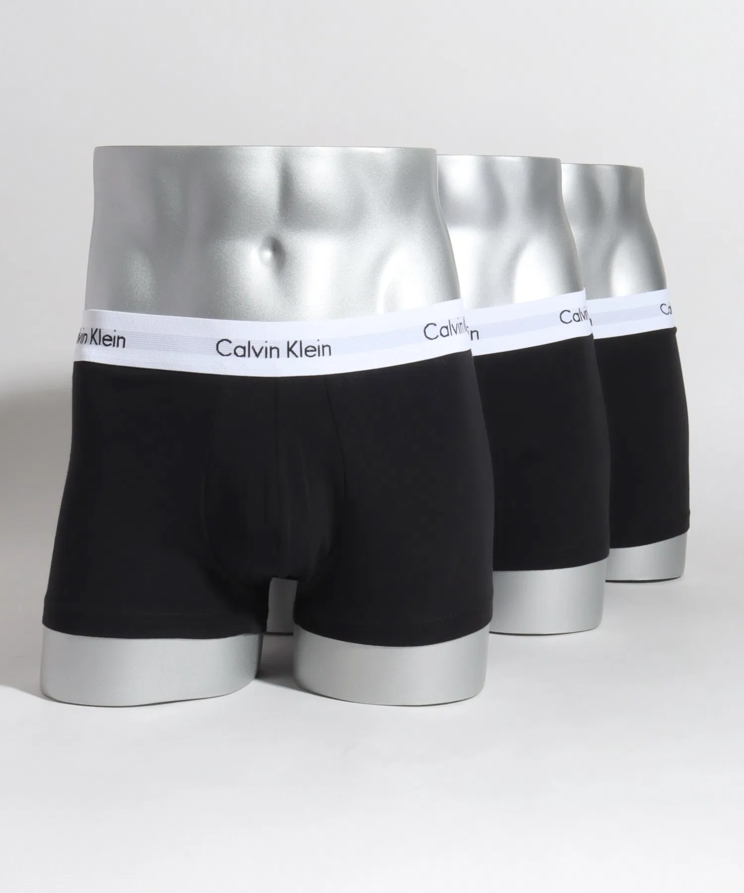 【Calvin Klein】Боксеры с низкой посадкой и логотипом, комплект из 3 штук