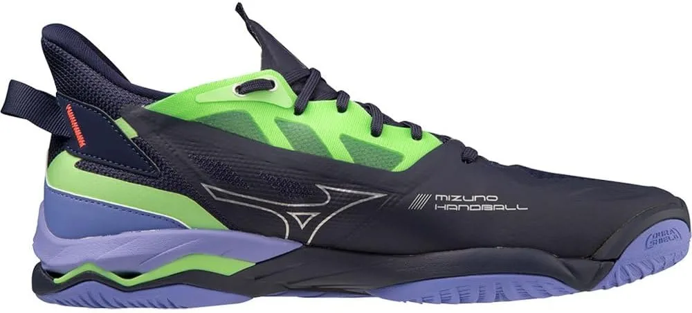 Спортивные кроссовки Mizuno Wave Mirage 5 унисекс, синий/зеленый — фото 3