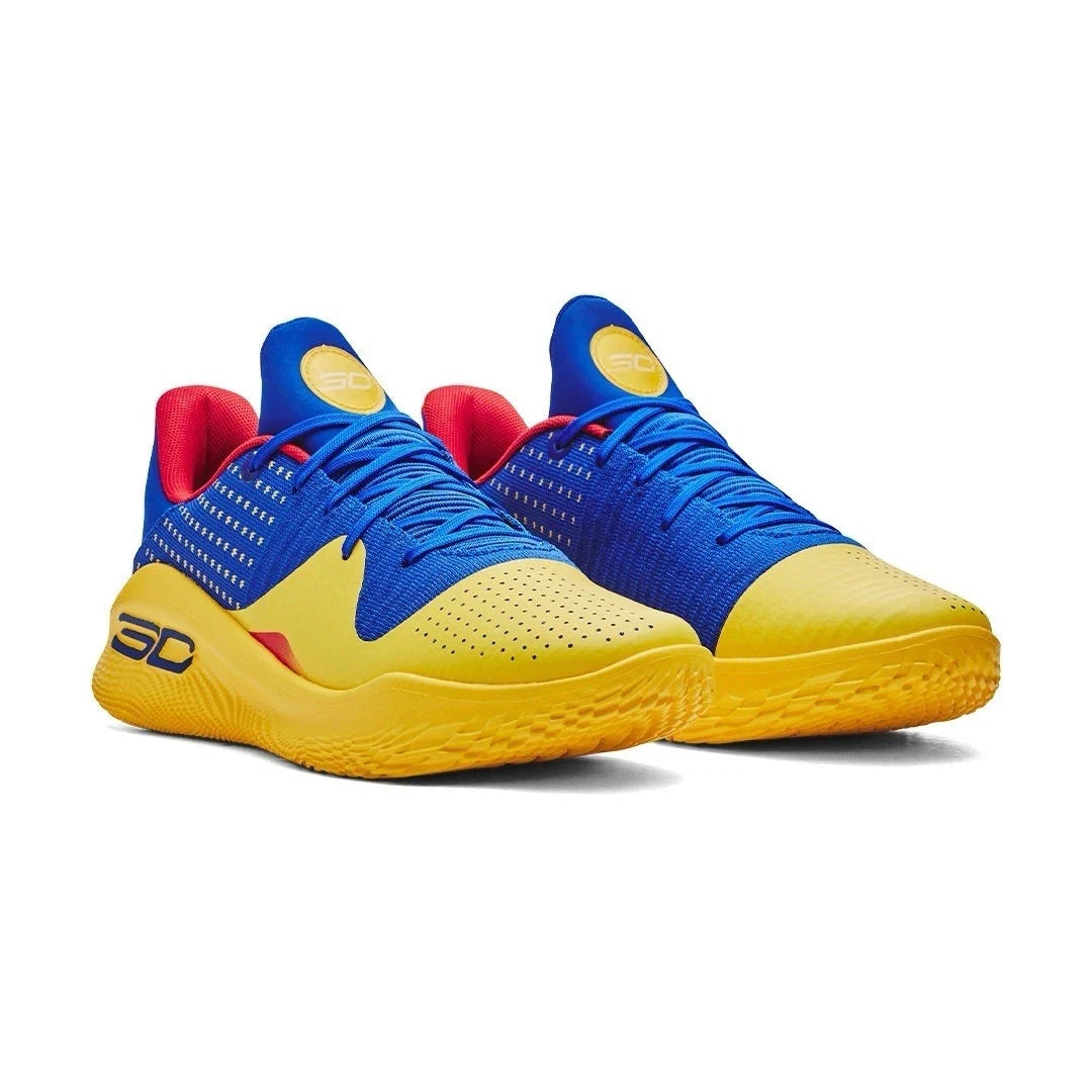 

Мужские баскетбольные кроссовки Under Armour Curry 4 Low Flotro 3026620-400 желтого цвета TF8828