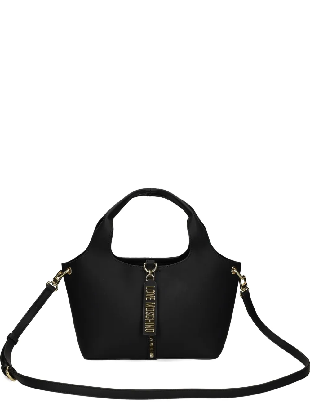 

Сумка-тоут с логотипом Love Moschino, черный