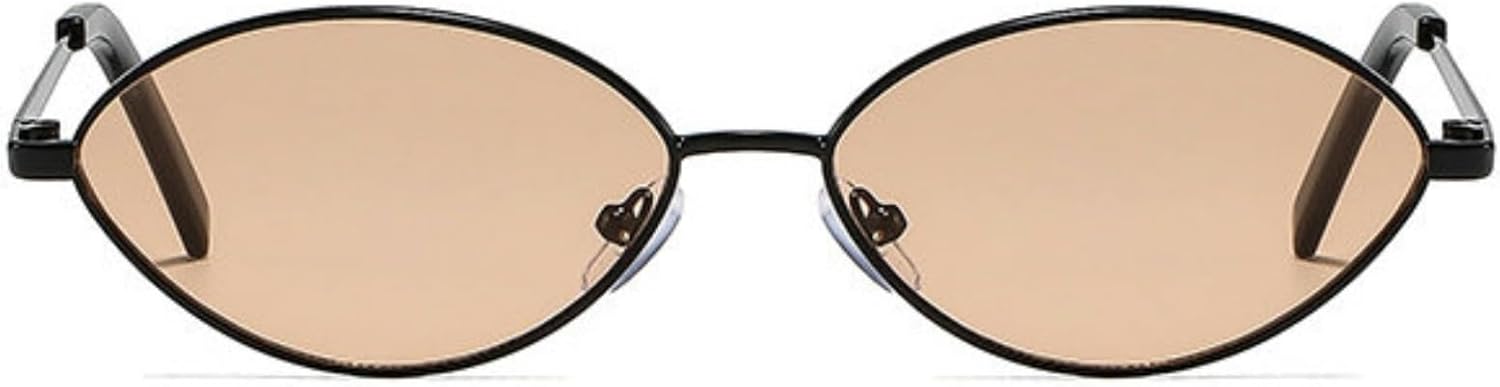 

Willochra Модные солнцезащитные очки в форме многоугольника и ромба для женщин, в стиле ретро, ​​панк, трендовые для мужчин, металлические, «кошачий глаз», солнцезащитные очки UV400, C5