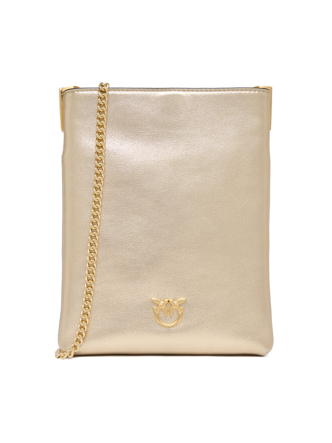 

Вечерняя сумка PINKO Flat Satchel AI 25-26 PCPL 105352 A2O9 Goldfarben
