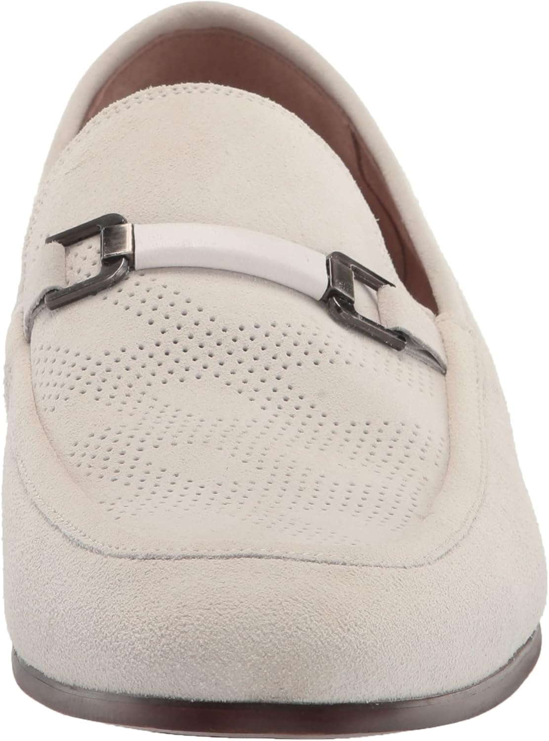 Мужские мокасины Stacy Adams, модель Wydell Moc Toe Bit Slip-On, Chalk — фото 2