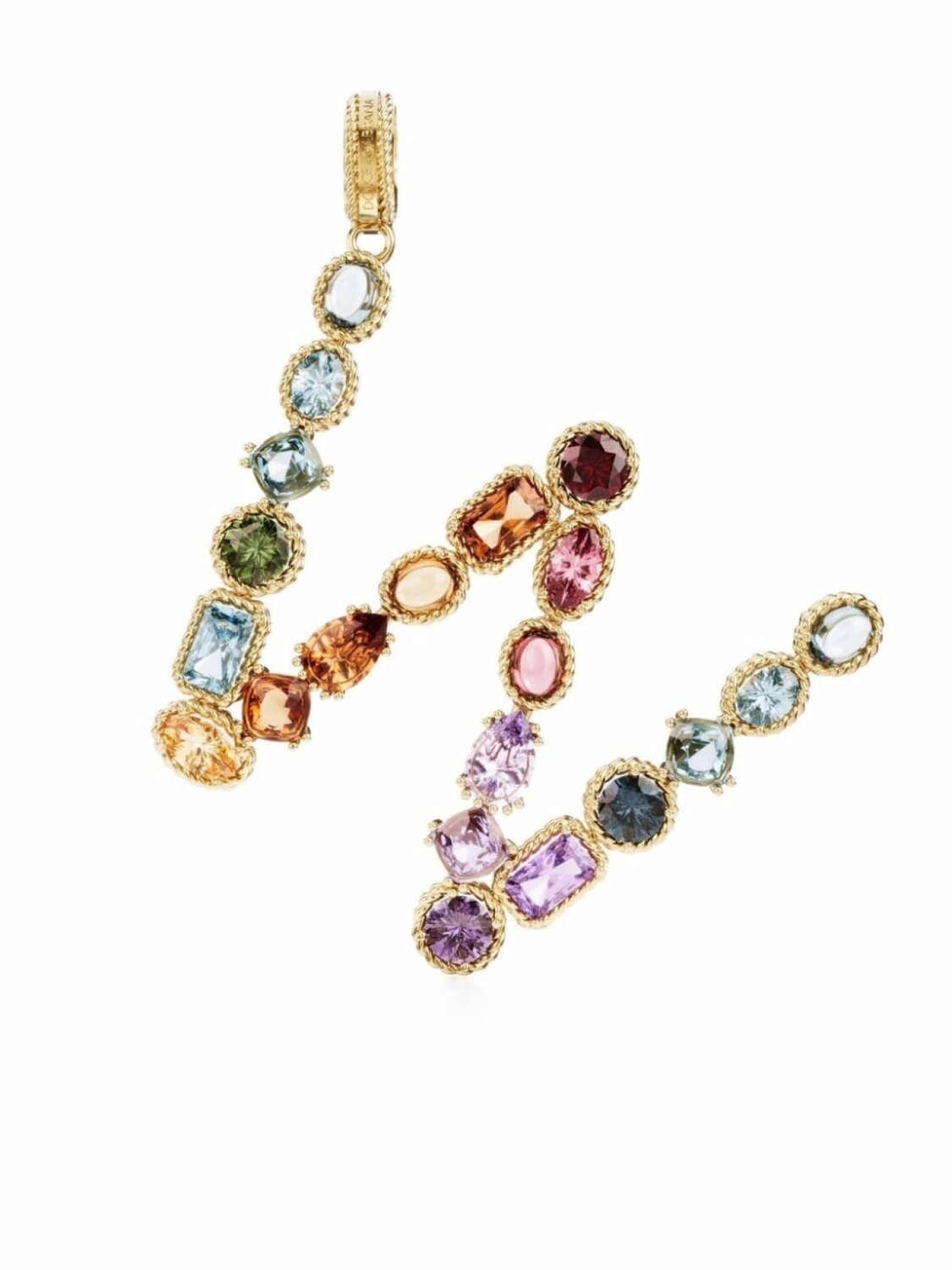 

Подвеска из желтого золота с камнями Dolce & Gabbana, золотой