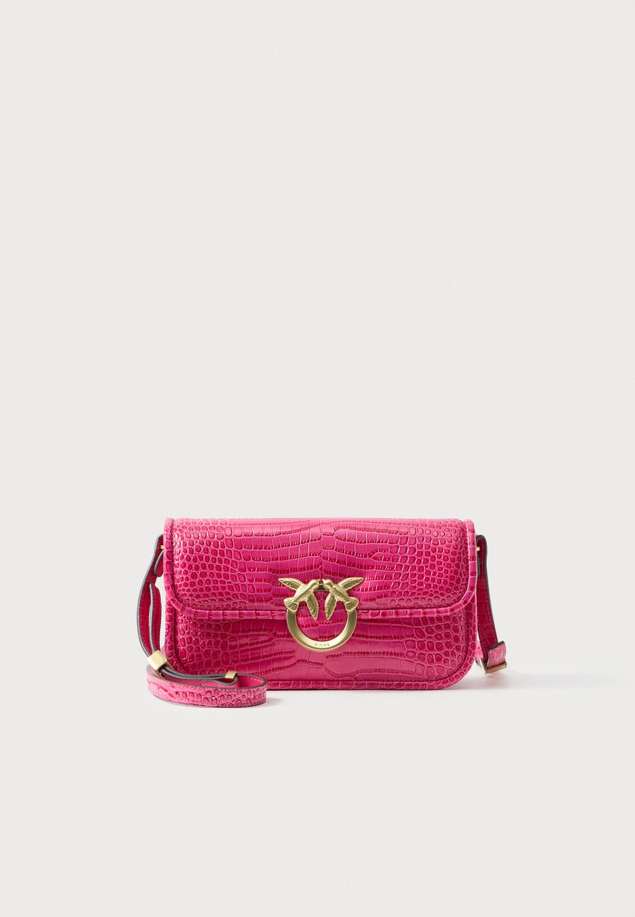 

Сумка кросс-боди Pinko LOVE BOX BAGUETTE, Pink/Matte Gold-Coloured/Pink
