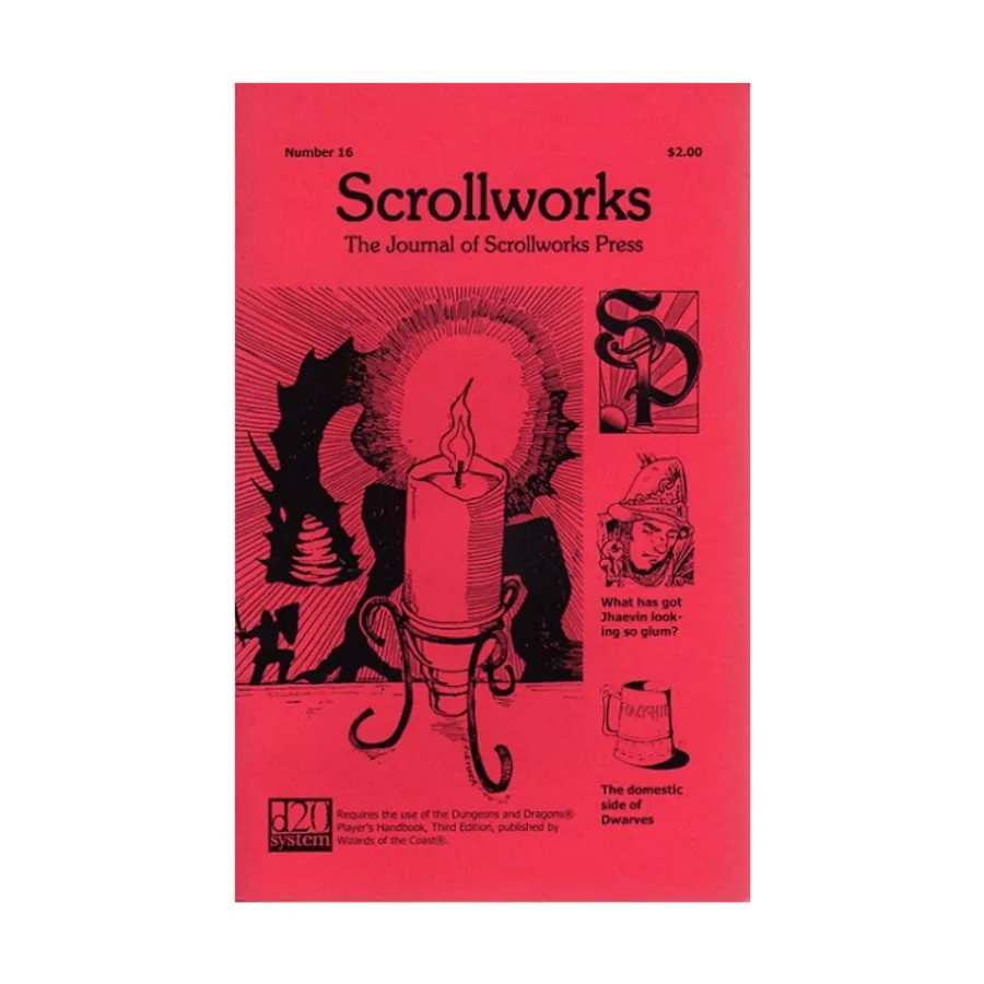

Журнал #16 "Looking at Knowledge Wonderful World of Traps, Dwarven Domesticality", Scrollworks Magazine