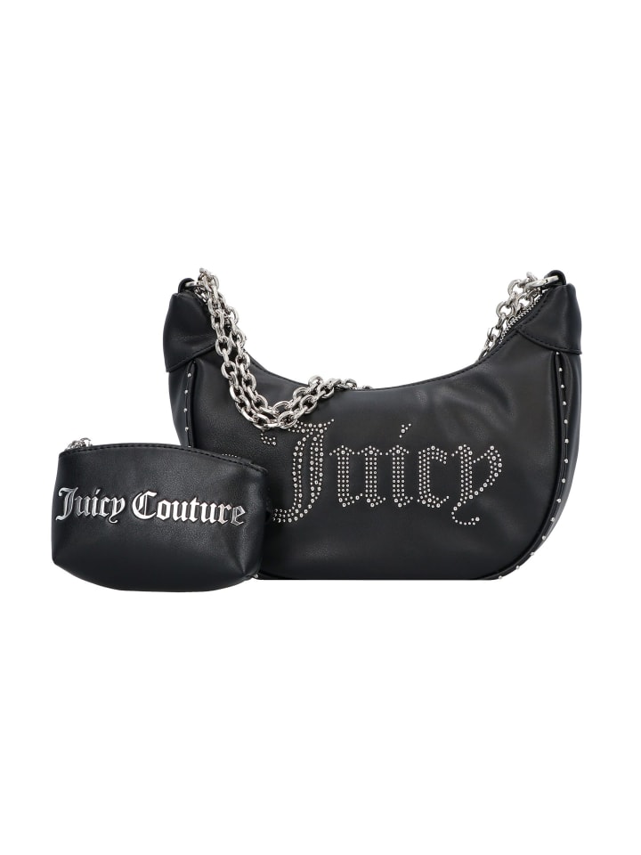 

Сумка через плечо Kimberly 25 см из матового черного никеля Juicy Couture