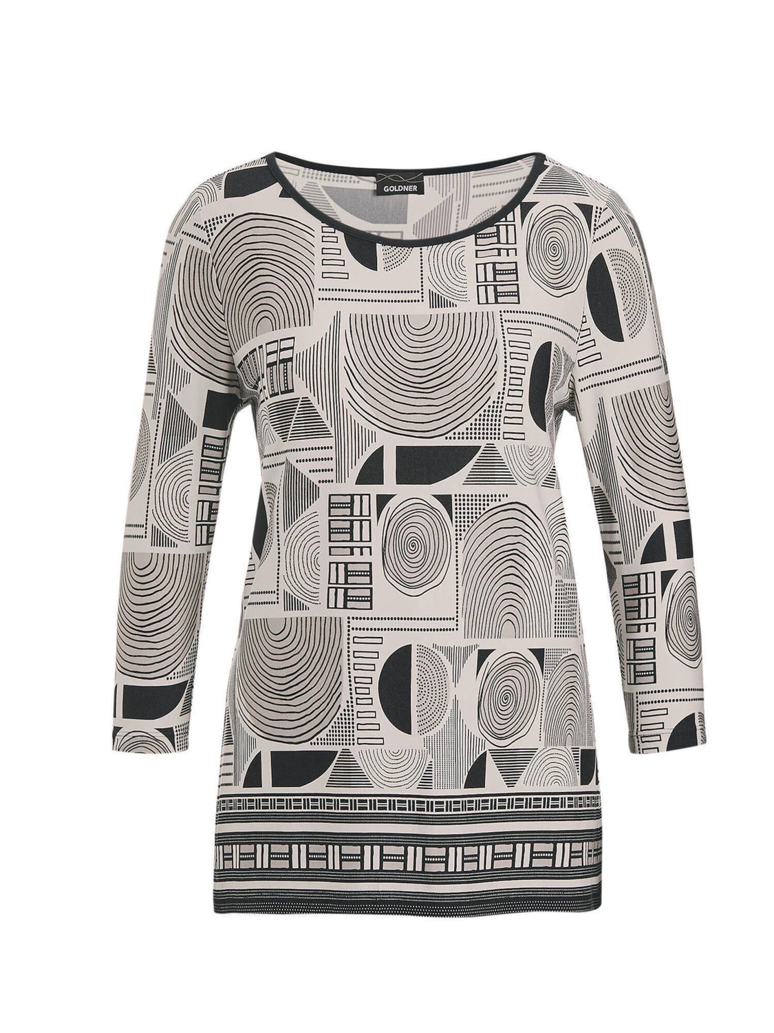 

Goldner Лонгслив в цвете антрацит, светло-серый