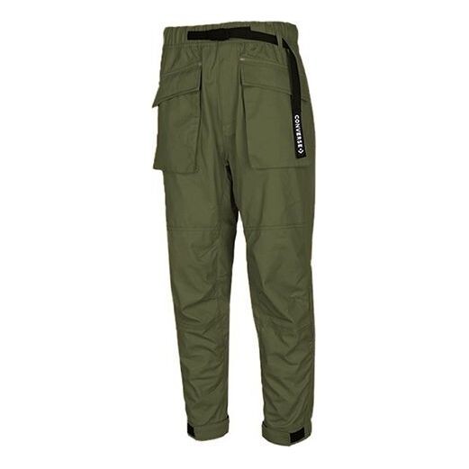 

Брюки multi-pockets knitted long pants men dark green Converse, зеленый