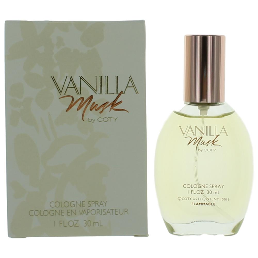 

Парфюмерная композиция Vanilla Musk от Coty, 1 унция (30 мл), для женщин, прозрачный