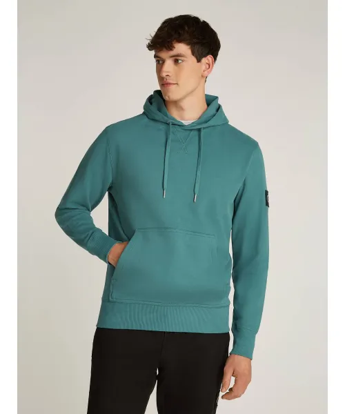 

Толстовка со значком Regular fit Calvin Klein Jeans, синий