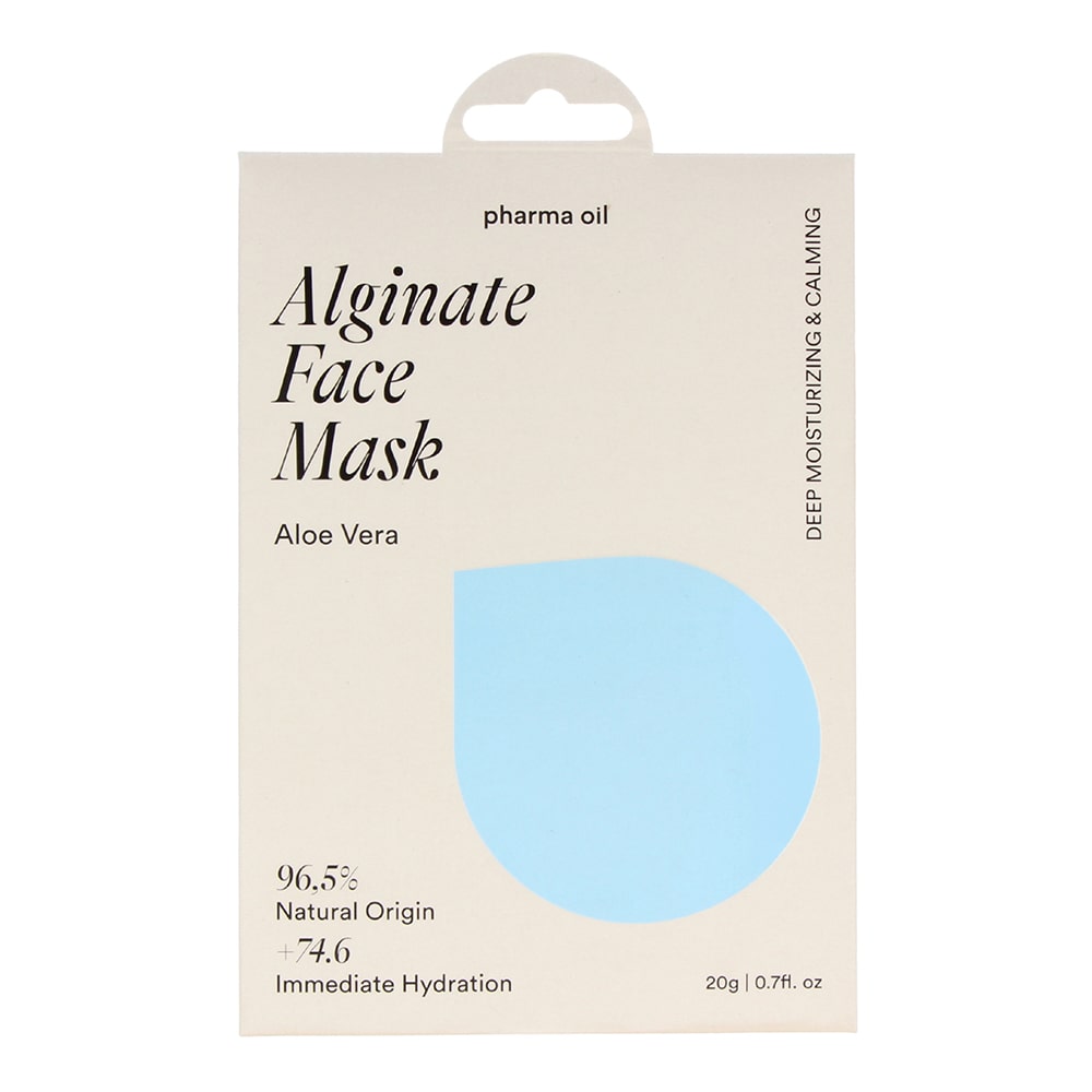 

Увлажняющая маска для лица hydra alginate face mask Pharma Oil, вес 20 гр.