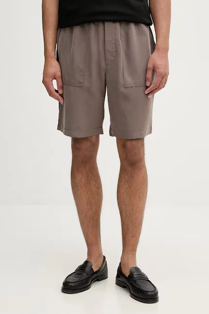 Шорты мужские из модала Calvin Klein, коричневый