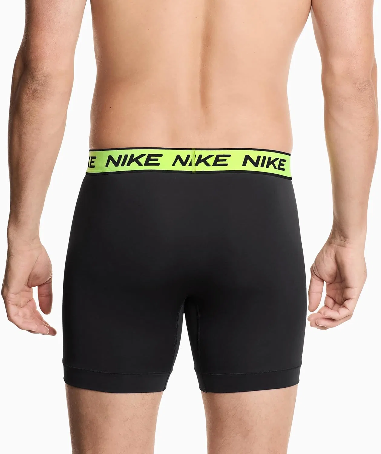 Боксеры повседневные Nike, черный с вольтом/холодным серым/университетским красным — фото 3