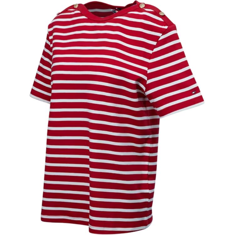 Tommy Hilfiger Женская футболка красная — фото 3
