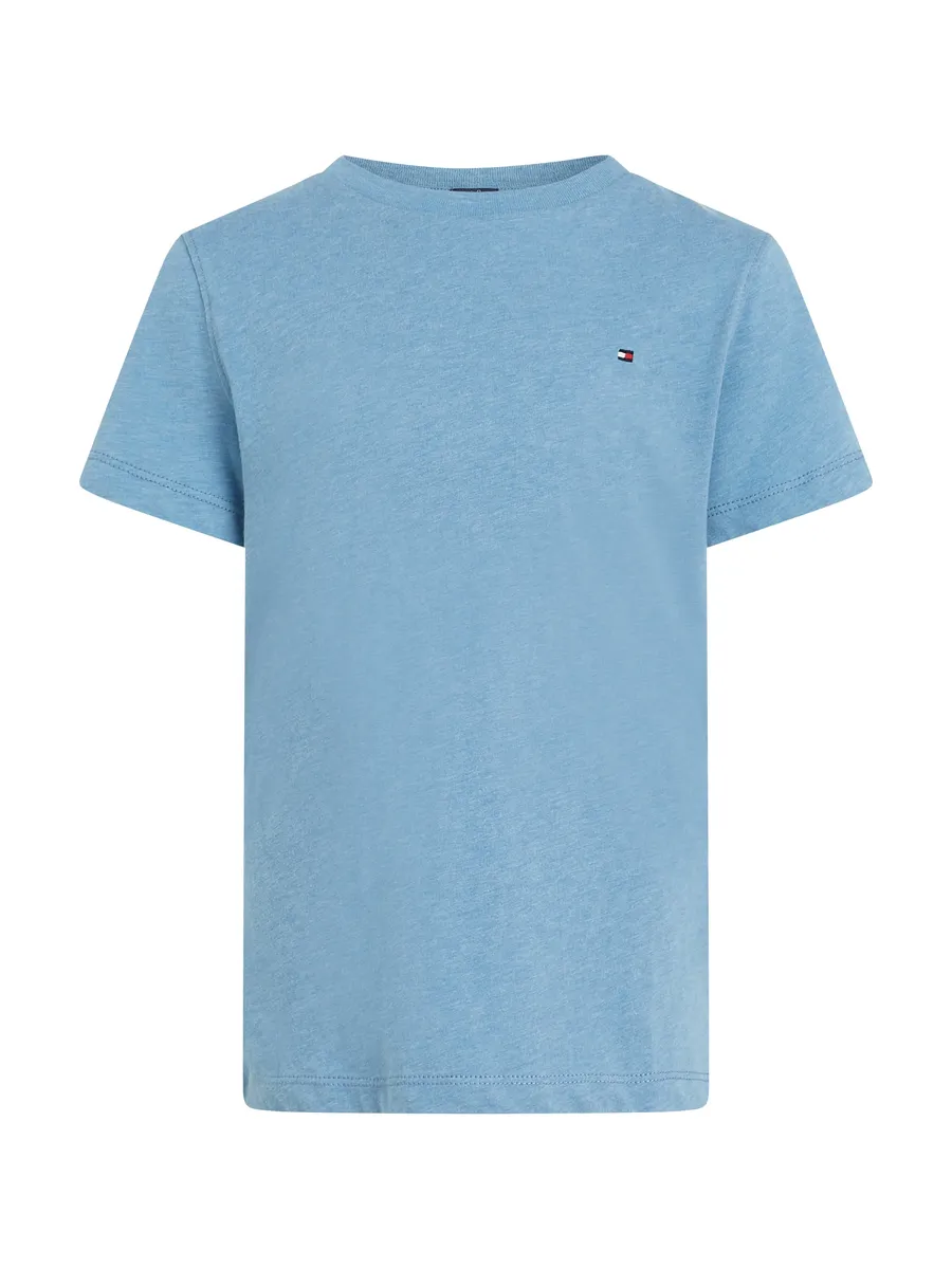 Футболка Tommy Hilfiger "BOYS BASIC CN KNIT", цвет Dark Allure Heather — фото 4