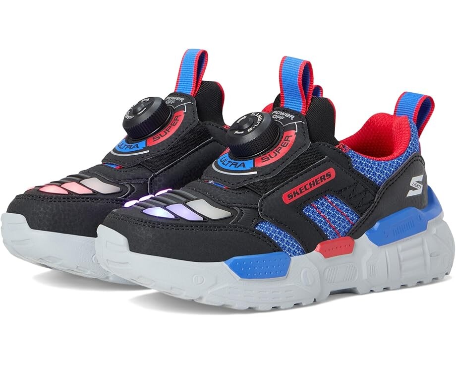 

Кроссовки SKECHERS KIDS Turbo-Fuse - Selectrons 400170L, цвет Black/Red/Blue