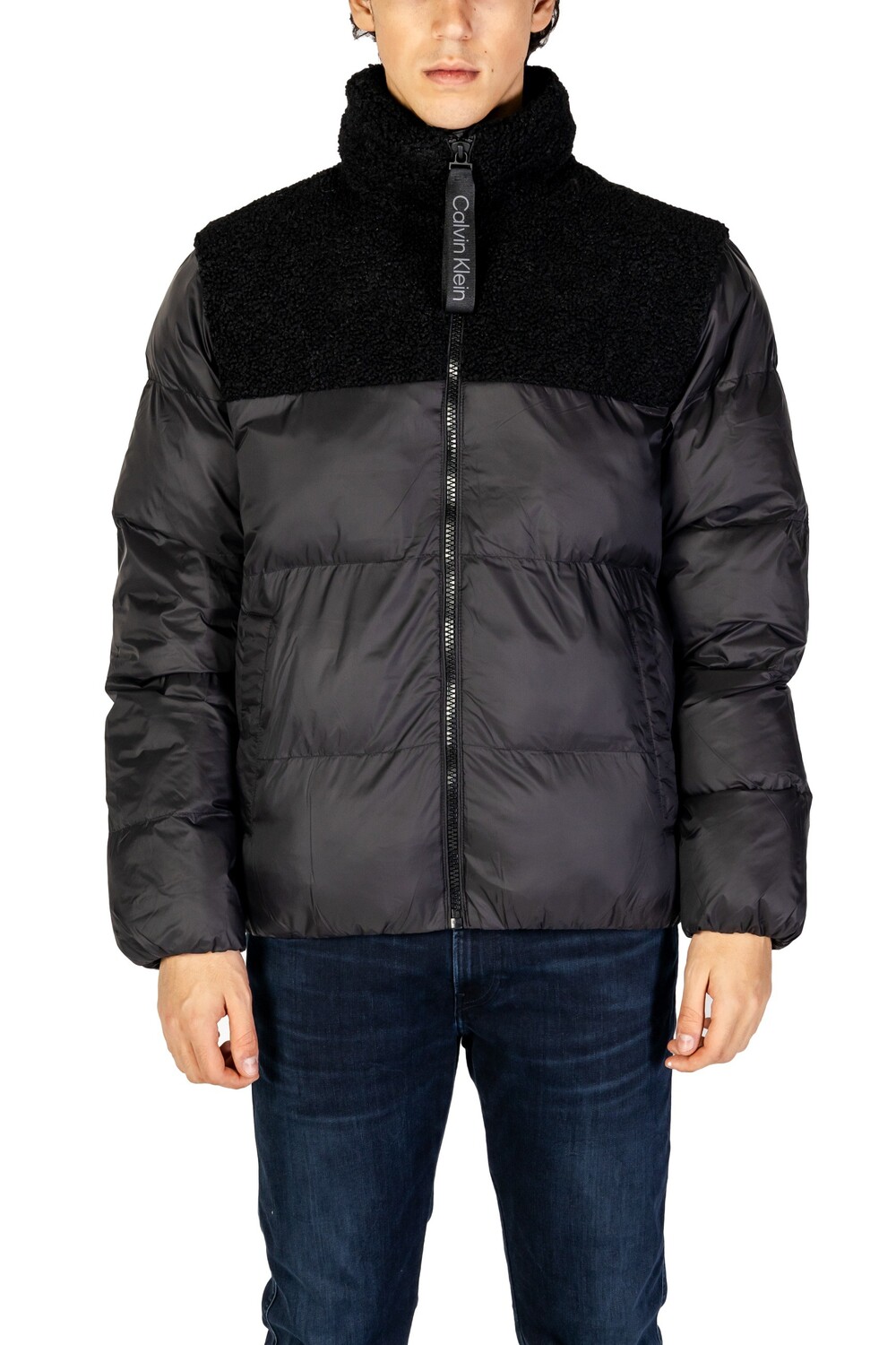 

Куртка Calvin Klein Jeans с воротником стойкой, черный