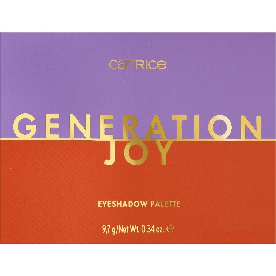 Тени для век generation joy palette Catrice, вес 9.7 гр. — фото 2