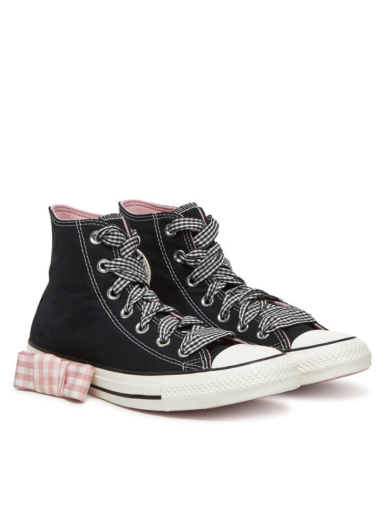 Тканевые кроссовки Chuck Taylor All Star Gingham A13661C Converse, черный — фото 2