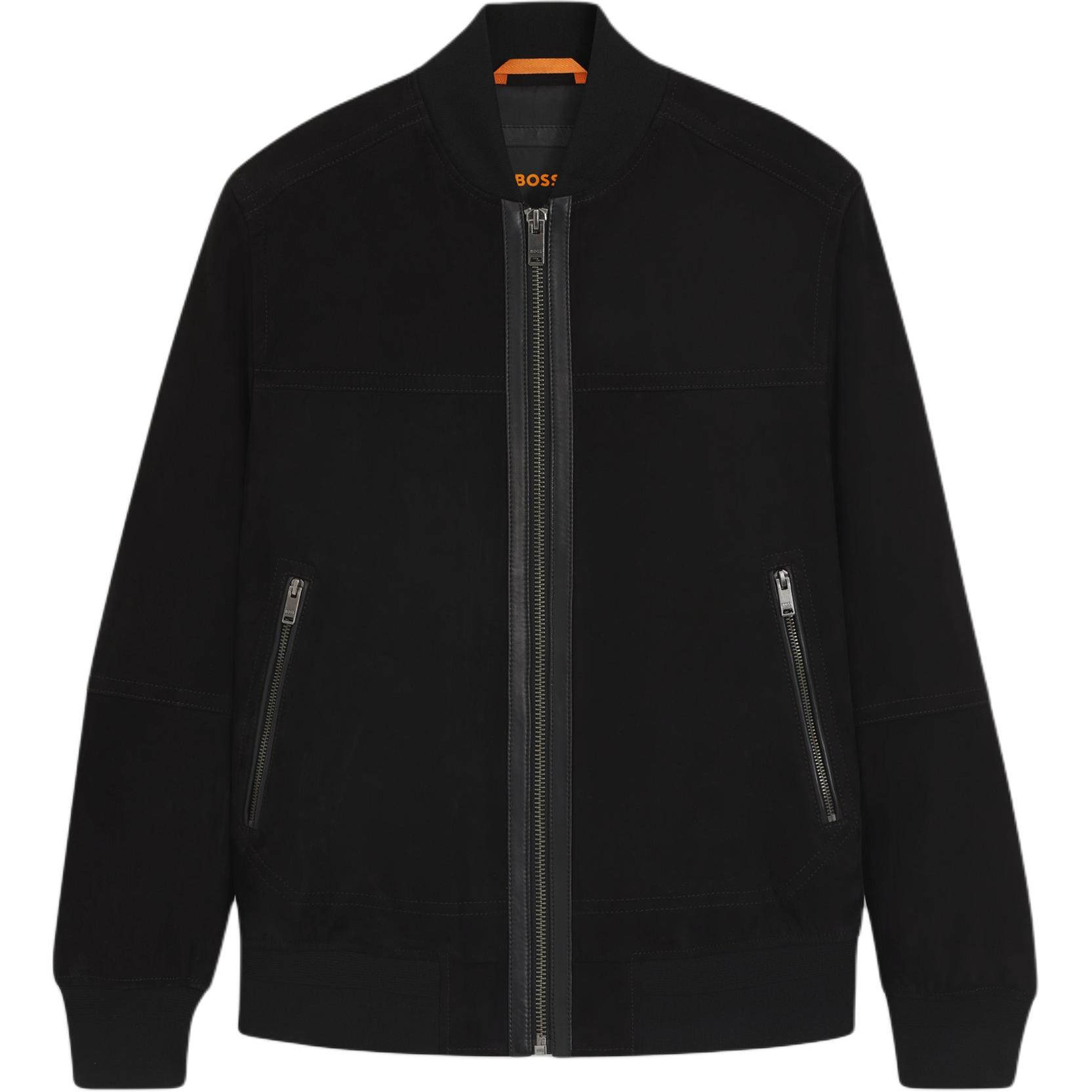 

Куртка-бомбер Boss с застежкой-молнией HUGO BOSS, черный