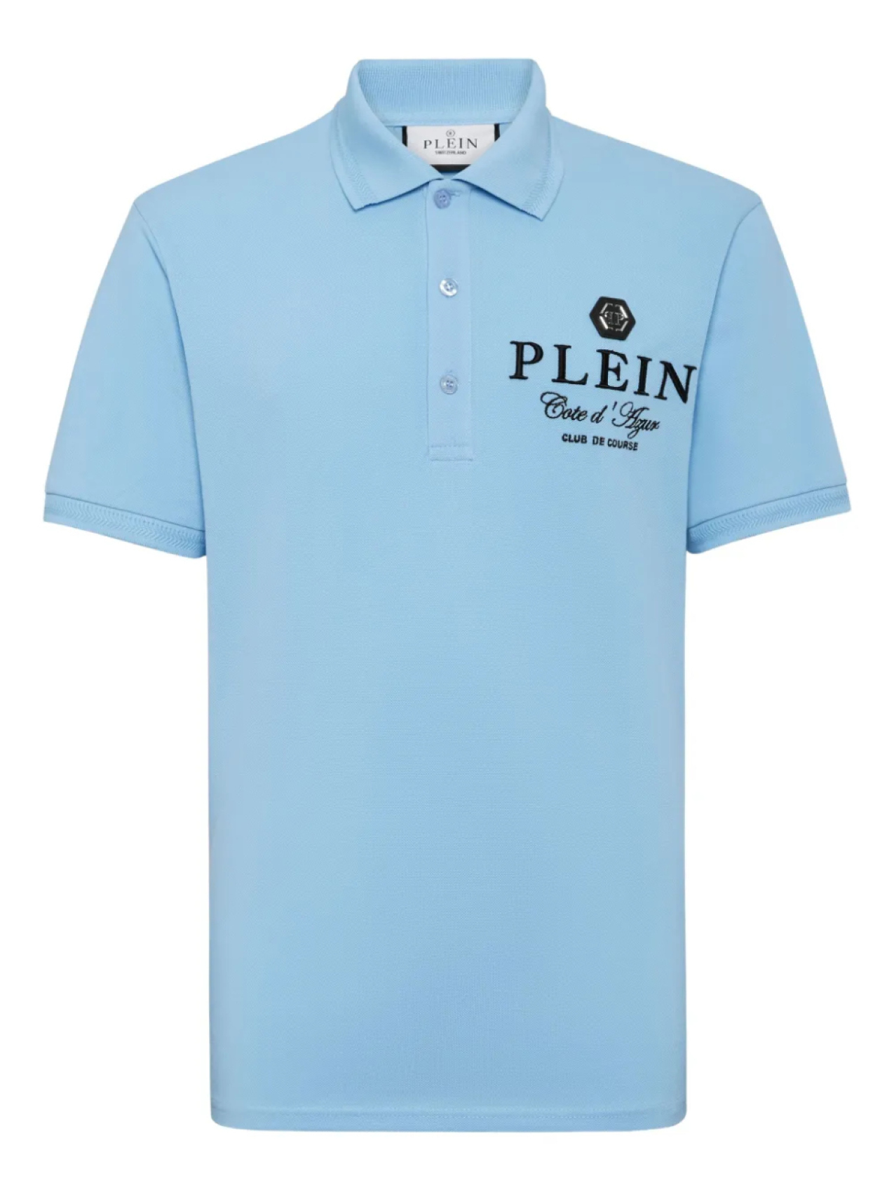 

Футболка-поло Club The Course Philipp Plein, синий