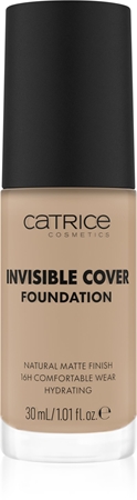 

Жидкая основа с матовым покрытием Catrice Invisible Cover Foundation, 017N 30 ml