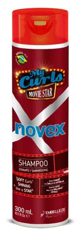 

Шампунь для вьющихся волос, увлажняет, 300 мл Novex, My Curls Movie Star