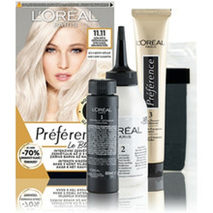 

Краска для волос L'Oréal Paris Préférence Le Blonding 1121 Ultra Light Cold Pearl Blonde