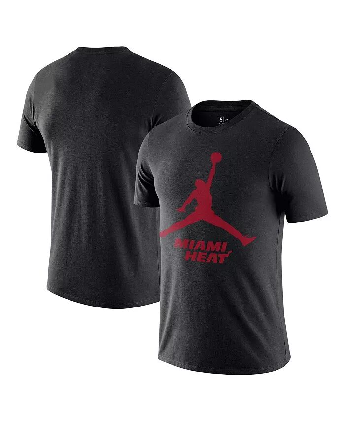 

Мужская черная футболка Nike Miami Heat Essential Jumpman Jordan, черный