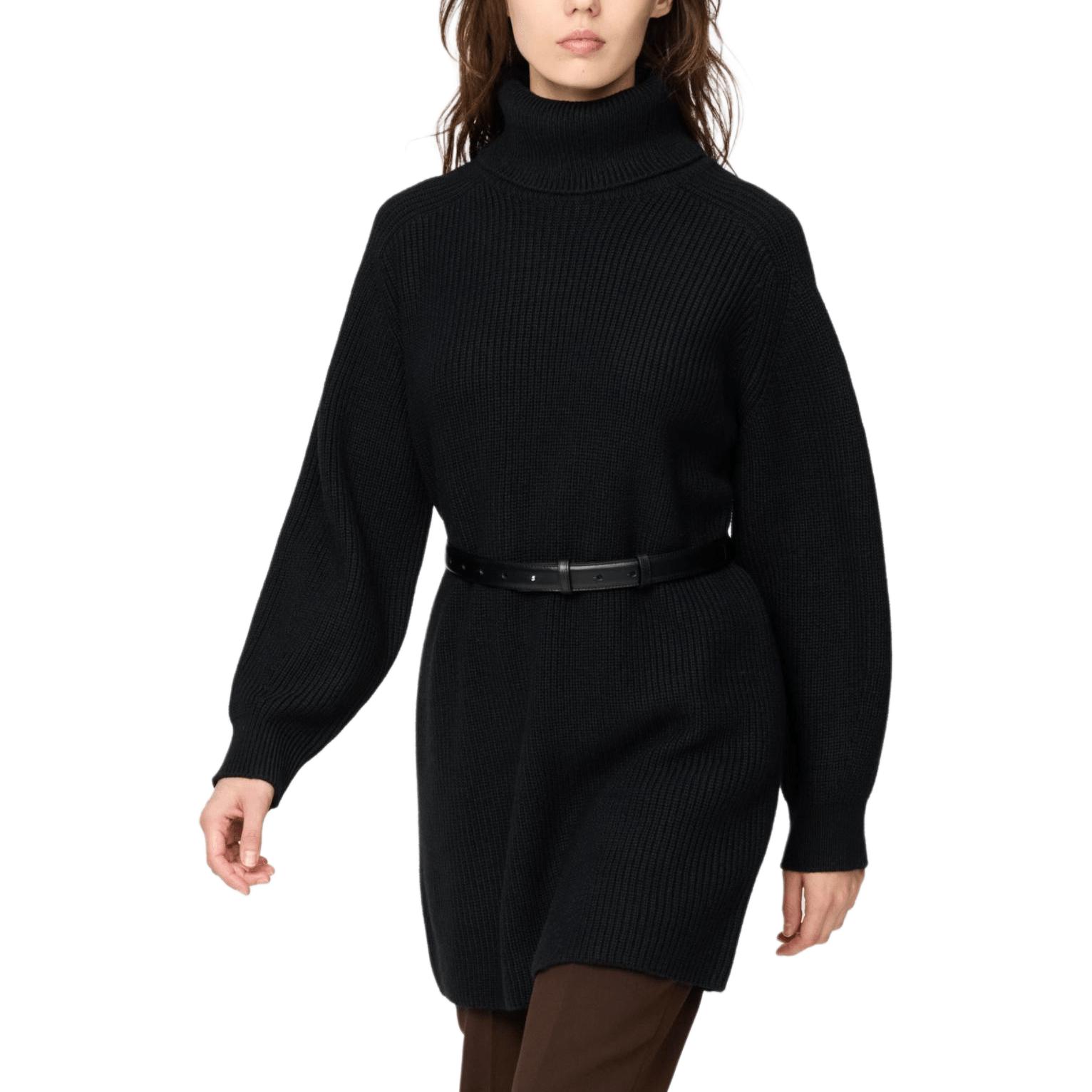 

Платье Clare Waight Keller C Collection FW25 с длинными рукавами женское UNIQLO, черный