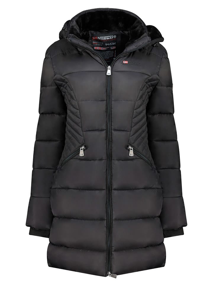 

Geographical Norway Зимнее пальто "Пчела" черного цвета