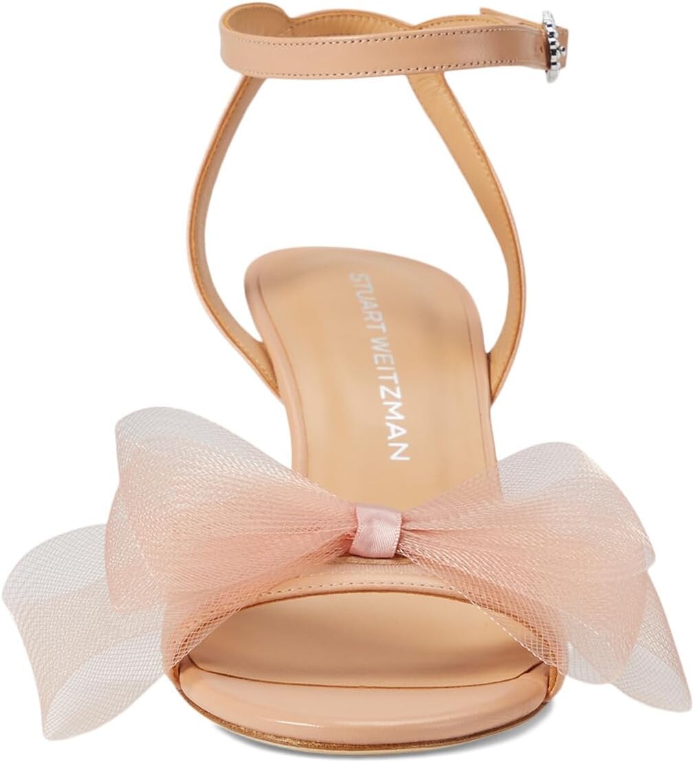 Сандалии Stuart Weitzman Blushing Bow 75 San, цвет Ginger — фото 2