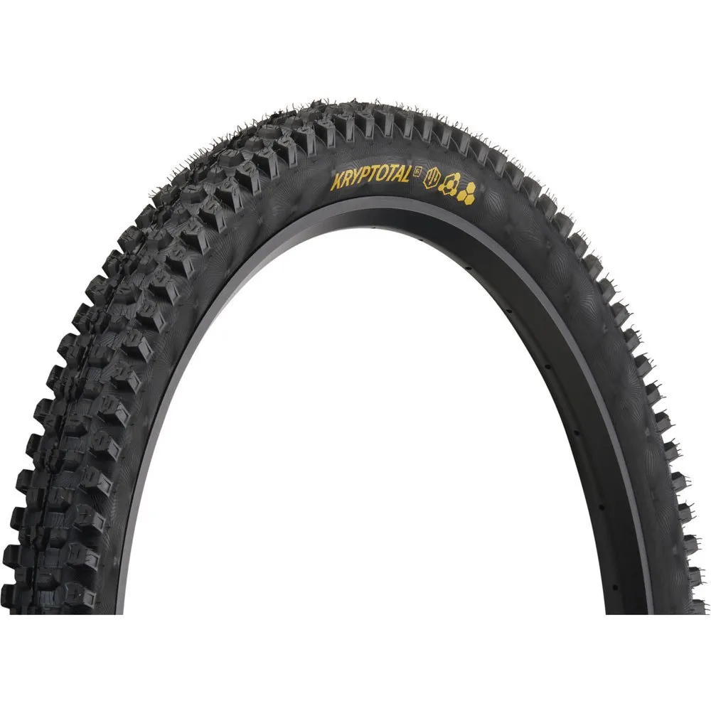 

Шина для горного велосипеда Continental E25 Kryptotal Front DH Supersoft Tubeless 27.5´´ x 2.40, черный