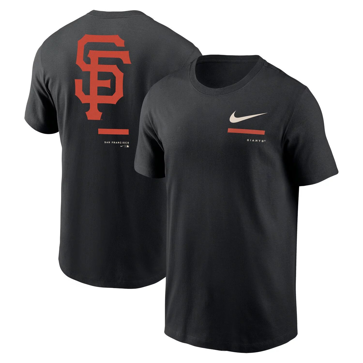 

Мужская черная футболка через плечо San Francisco Giants Nike, Черный, Мужская черная футболка через плечо San Francisco Giants Nike