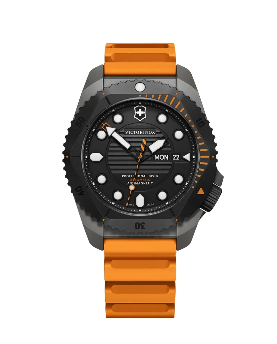 

Dive Pro V241996 Автоматические оранжевые мужские часы Victorinox, оранжевый