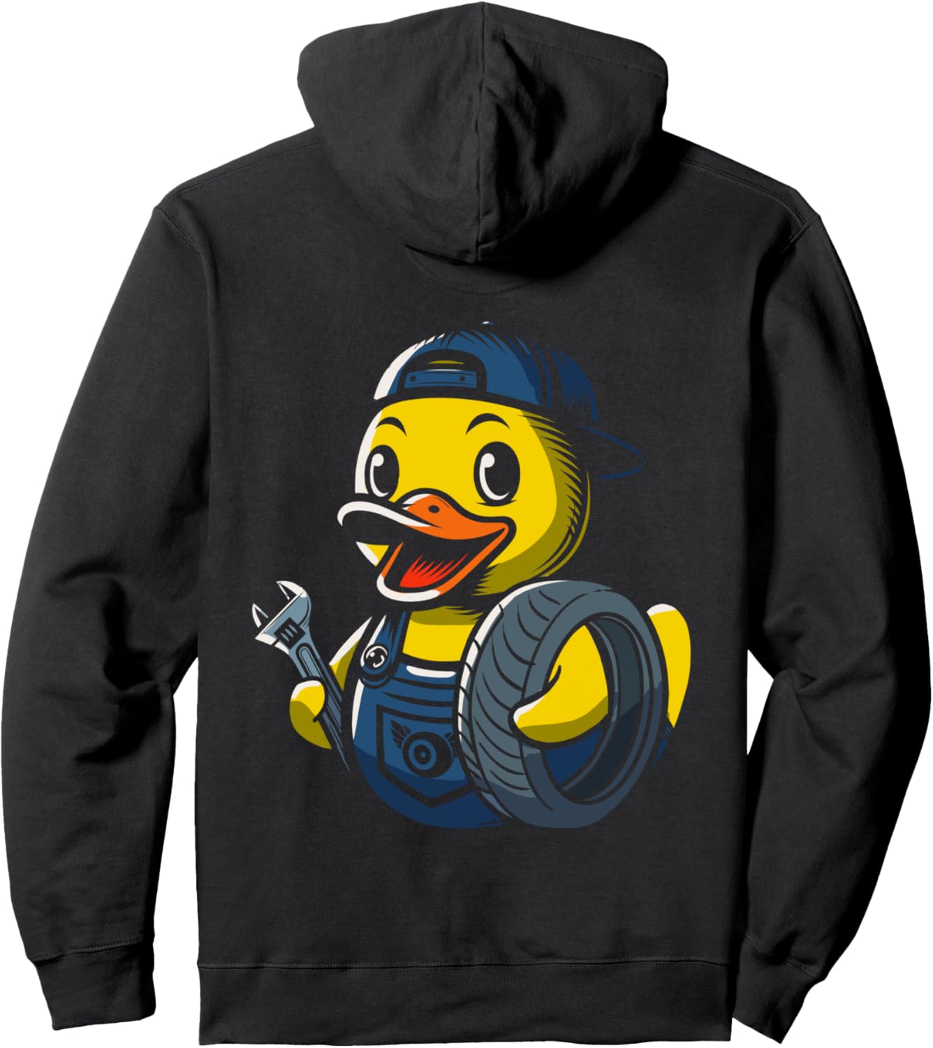 

Толстовка с капюшоном в виде резиновой уточки-автомеханика, черная Auto Mechanics Rubber Ducky Mechanic Rubber Duck, Черный, Толстовка с капюшоном в виде резиновой уточки-автомеханика, черная Auto Mechanics Rubber Ducky Mechanic Rubber Duck