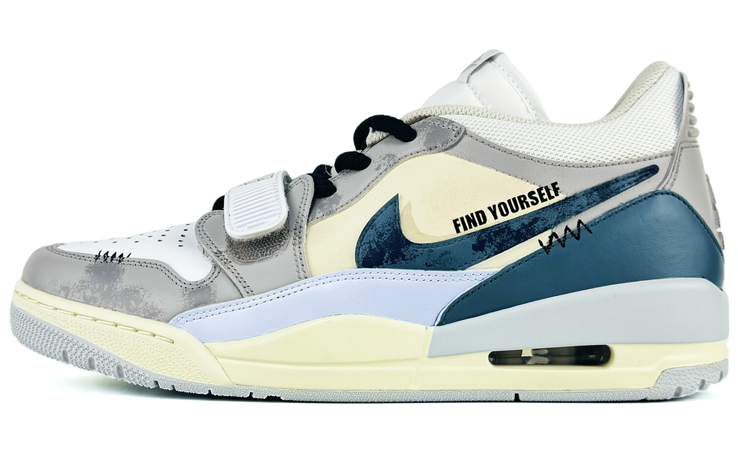 

Кроссовки Jordan Legacy 312 Vintage Basketball Shoes Men Low-top Gray, голубой, Синий, Кроссовки Jordan Legacy 312 Vintage Basketball Shoes Men Low-top Gray, голубой
