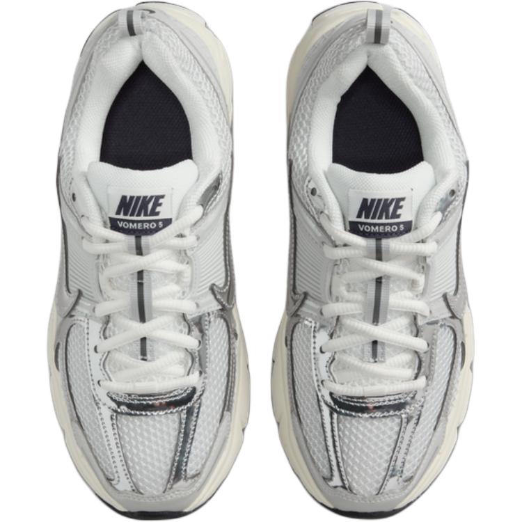 Vomero 5 износостойкие низкие кроссовки для детей и подростков Nike, серый — фото 3