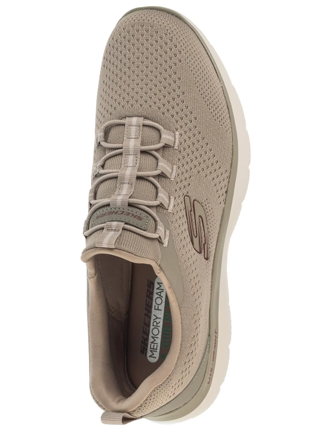 Кроссовки 'Summits - Tallo' Skechers, Taupe — фото 4