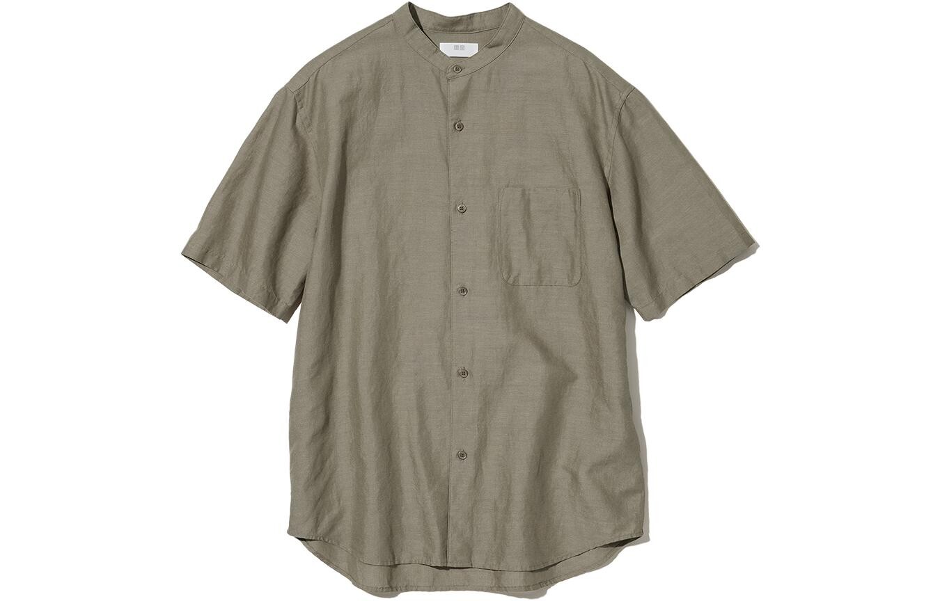 

Рубашка унисекс Тимьян Uniqlo, цвет Thyme