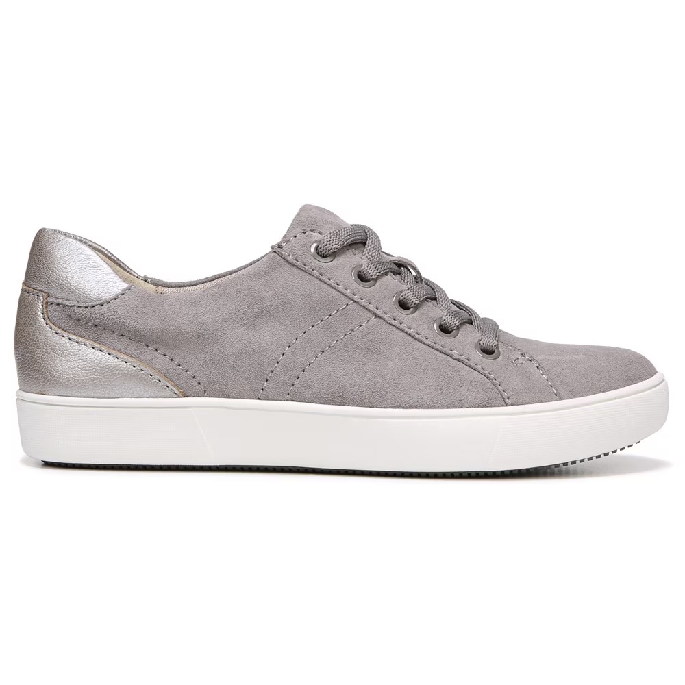 Кроссовки на шнурках Morrison Naturalizer, grey suede — фото 2