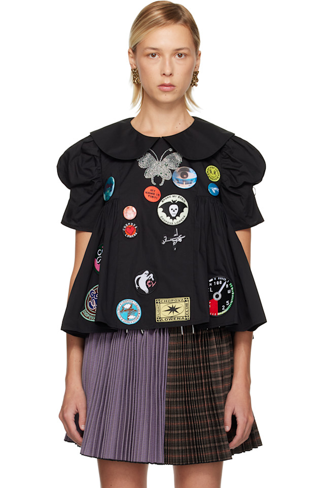 

Блузка «Алиби» Chopova Lowena, черный