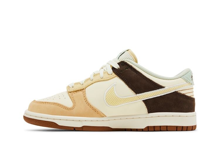 Кроссовки Nike Dunk Low GS Passing Notes Pack, кремовый — фото 3