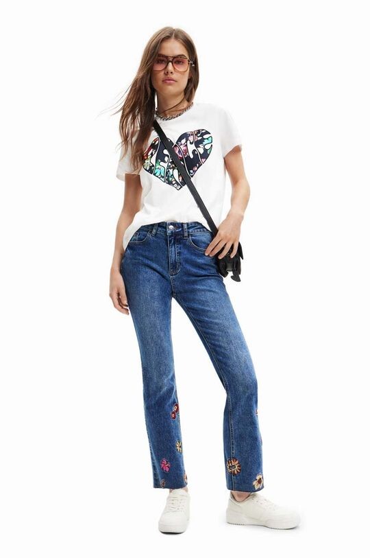 

Джинсы Дезигуаль Desigual, темно-синий