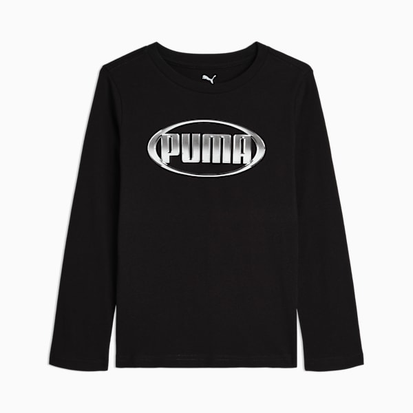 

Футболка с длинным рукавом для маленьких детей Sport Pack Puma, черный