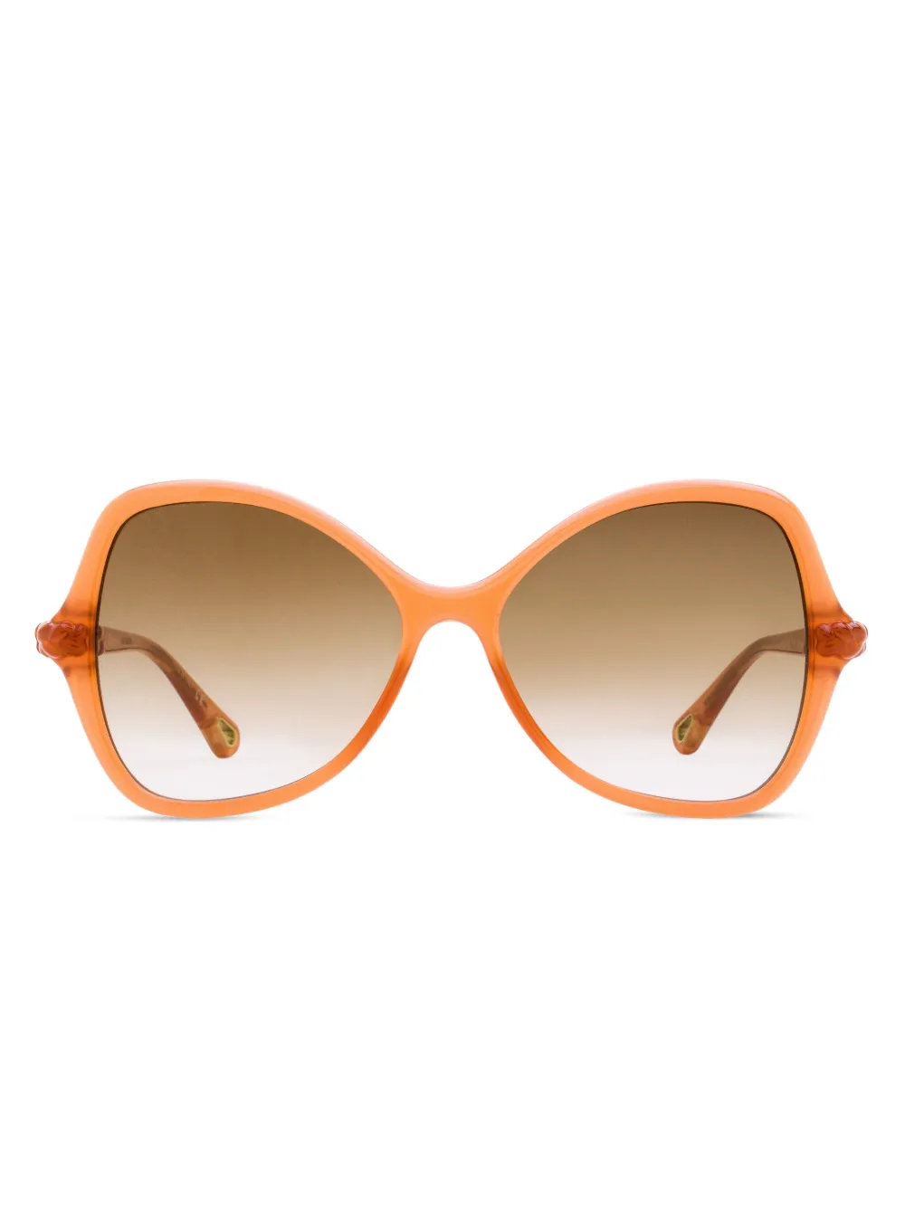 

Солнцезащитные очки в оправе «бабочка» Chloé Eyewear, оранжевый