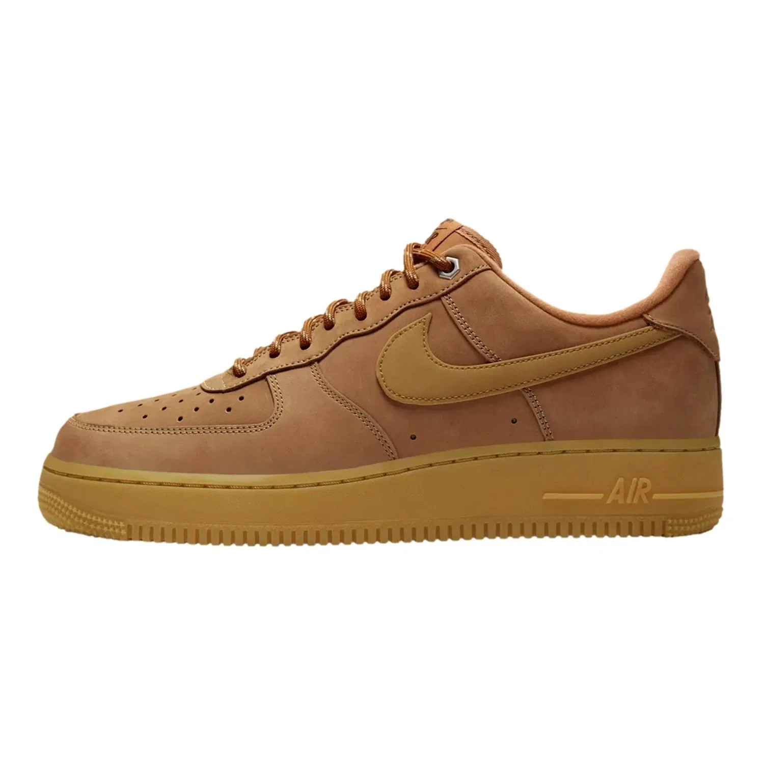 Мужские кроссовки Nike Air Force 1 '07 WB Flax / Wheat - Gum Light Brown CJ9179-200