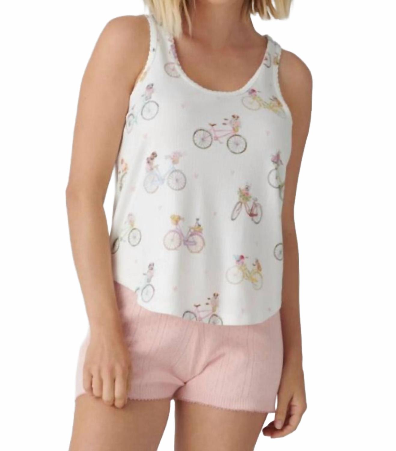 

Топ Floral Market цвета слоновой кости PJ Salvage